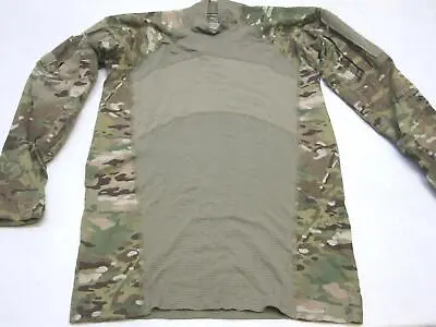 Army Issue Ocp Multicam Combat Shirt Fr Hot Weather Top Medium Fire Retardant • $29.99