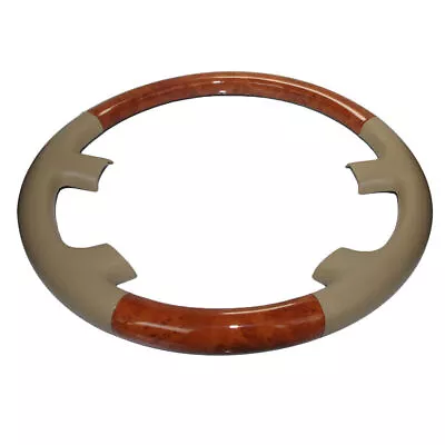 Steering Wheel Cover Peach Wood Look For Toyota Land Cruiser Lexus LX470 LS400 • $40