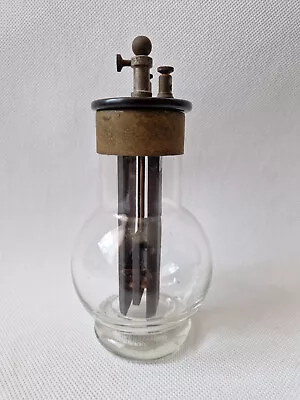 Antique Grenet Poggendorf Cell Glass Battery Used On Edison Phonograph Telegraph • $350