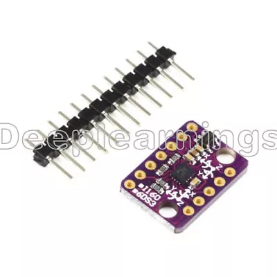 $2.57 • Buy 6-axis Rate Gyro BMI160 6DOF Gravity Accelerometer Sensor Module IIC SPI