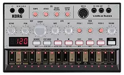 KORG Volca Bass 16 Analog Bass Machine Synthesizer Compact Size NEW From Japan • $273.10