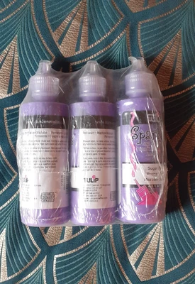 Tulip Sparkles 3D Fabric Paint - Sugarplum X 3 Bottles • £15