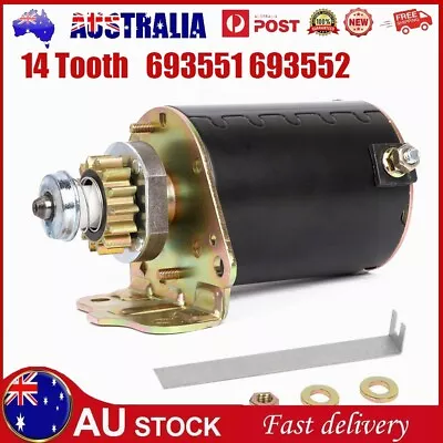 Heavy Duty Starter Motor Replace For Briggs &stratton 14 Th Ride On Mower 693552 • $52.25