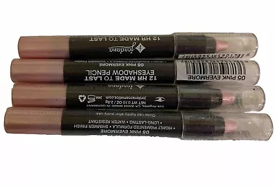 JORDANA 12HR MADE TO LAST Eye Shadow Pencil 05 Pink EvermoreLot Of 4 • $16.99