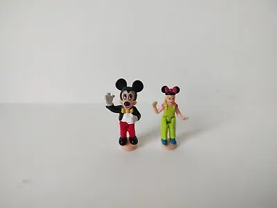 Vintage Disney Polly Pocket Figure Mickey Mouse And Mouseketeer • $14.95