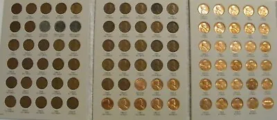 $22.95 • Buy Complete Set 1941-1974 PDS Lincoln Wheat & Memorial Penny Cent Set G-BU 90 Coins
