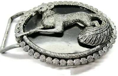 Belt Buckle Fox Heavy Weight Black Detailed • $23.99