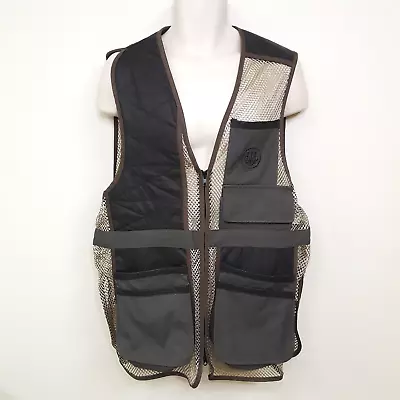 Beretta Shooting Vest Mesh & Leather Men's Size L-XL • $59.95