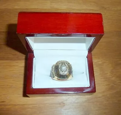 1998 Indianapolis 500 Winner Eddie Cheever Championship Ring  10k Rachels Team • $2500