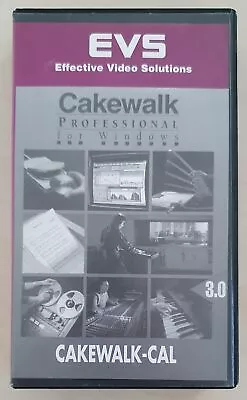 EVS Effective Video Solutions Cakewalk-Cal 3.0 VHS. Ref00123 • £10.75