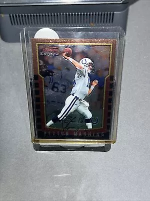 Peyton Manning 2000 Bowman Chrome Indianapolis Colts #112 NM+ 3rd Yr NFL • $1.49