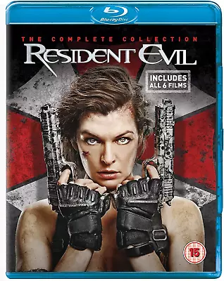 Resident Evil Boxset 6 Flims Collection Horror Movies Complete Collection • $83.30