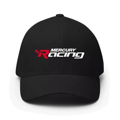 Mercury Racing Logo Printed Hat Full Closed Fitted Baseball Cap • $20.99