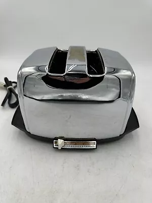 Sunbeam Toaster VTG Chrome Service AT-W Radiant Auto Drop/Raise Control Works • $63.99