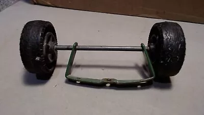 ERTL John Deere Trailer Brace W/ 11L15-6 Wheels Parts 4.5 W On Wheels Green • $3.79