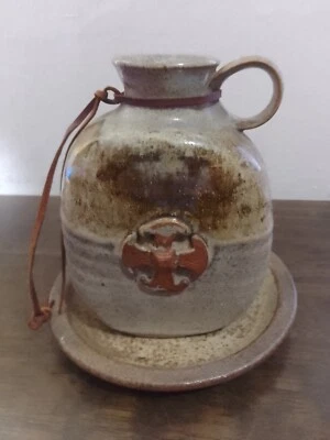 £13 • Buy Vintage Canterbury Studio Pottery Jug & Plate. 5   Tall