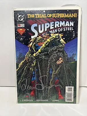 DC Comics Superman The Man Of Steel #43 1995 Autographed By L.Simonson • $19.99