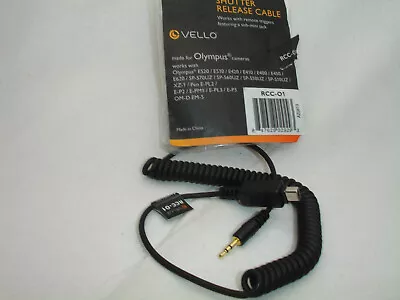 Vello Shutter Release Cable Rcc-01 For Olympus Remote Trigger W/sub-mini Jack • $13.50