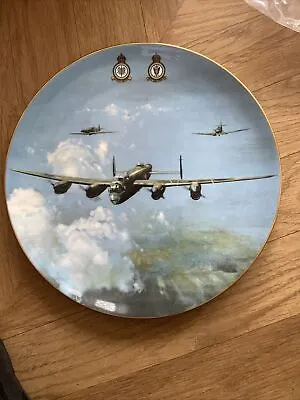 £7.99 • Buy Coalport Aeroplane Plate To Commemorate The 40th Anniversary Of The Ending WWII