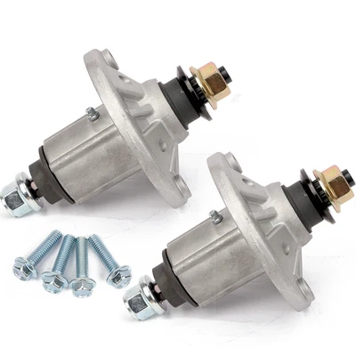 $68.89 • Buy 2 X JOHN DEERE SPINDLE ASSEMBLYS FOR RIDE ON MOWERS SPINDLES 7 POINT STAR BLADE