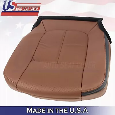 2013 To 2016 For Ford F250 F350 Platinum Driver Bottom Leather Seat Cover Brown • $183.47