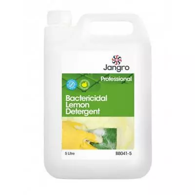 Bactericidal Washing Up Liquid - Lemon - Jangro Professional - 5Ltr • £20.75