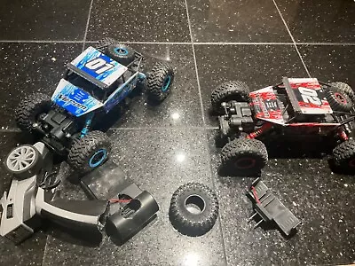 2 NKOK Mean Machines 1:16 2.4GHz RC Rock Crawler Venom For Parts Or Repair SALE • $24