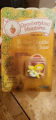 Vintage Strawberry Shortcake Miniature Butter Cookie NEW Collectible 1982 Kenner • $17.19