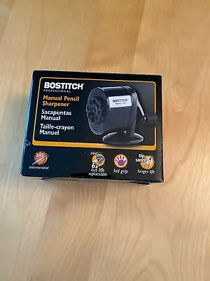 New Bostitch Antimicrobial Manual Pencil Sharpener Desk Mount Office • $22.49