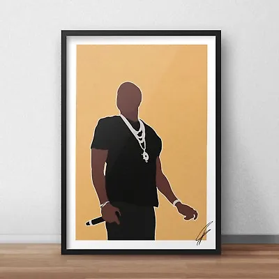 £4.99 • Buy Jay-Z INSPIRED WALL ART Print / Poster Minimal A4 A3 Jay Z Rap 99 Problems