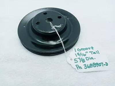 OEM Mopar 1 Single Groove Water Pump Pulley 60s 70s 318 340 383 440 400 426 • $29.99