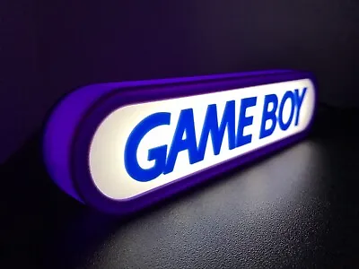 Game Boy 3d Printed Led Sign • $20