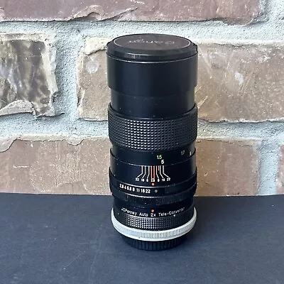 Vivitar 135mm 1:2.8 Auto Telephoto Close Focusing Lens No. 28803579 55mm JAPAN • $30.59