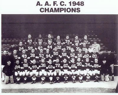 1947 1948 CLEVELAND BROWNS AAFC CHAMPIONS TEAM 8x10 PHOTO FOOTBALL NFL OHIO • $5.95