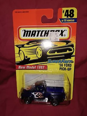 Matchbox New Model '56 Ford Pick-Up #48 Diecast Toy Truck  • $14.99