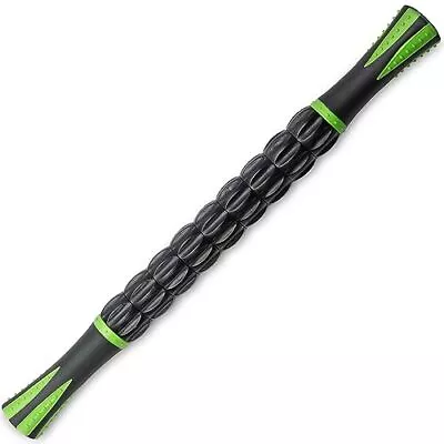 Muscle Roller Stick Body Massage Tool With Non-Slip Handles For Deep Tissue • $14.13