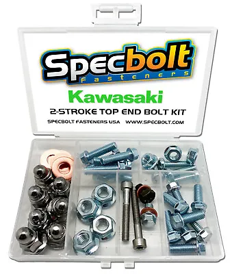 Kawasaki KX125 Top End Engine Bolt Kit KX 125 (Zinc) • $31.97