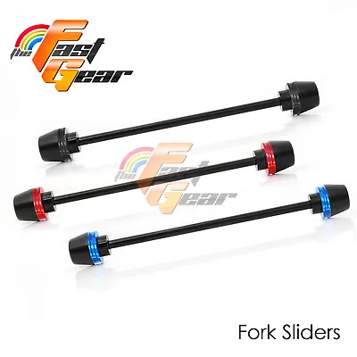 CNC Front Axle Fork Sliders Crash Protector For Yamaha YZF R6 17-19 YZF R1M R1S • $44.48