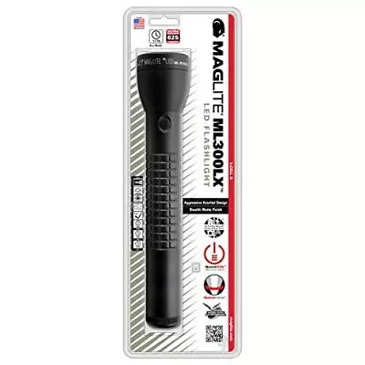 Maglite ML300LX LED 3-Cell D Flashlight Matte Black • $67.49