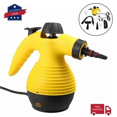 $32.99 • Buy 1050W Multi Steam Cleaner Handheld Steamer For Household Car Cleaning Portable