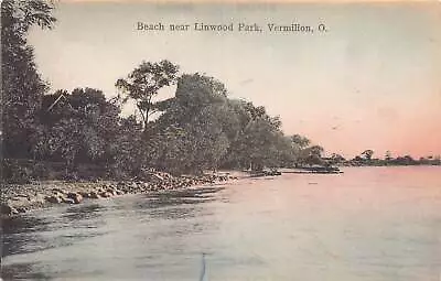 J73/ Vermilion Ohio Postcard C1910 Linwood Park Scene Lake 118 • $10.35