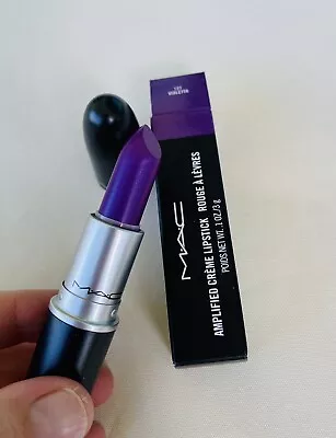 New Authentic MAC Amplified Creme Lipstick 121 Violetta  • $24.95
