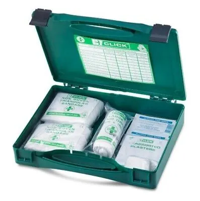 Single Person Travelling Home Car Van Health Safety First Aid Kit  FREE DELIVERY • £11.29