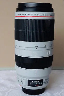 Canon EF 100-400mm F/4.5-5.6L IS II USM Lens With Lens Case & Lens Hood • £1449