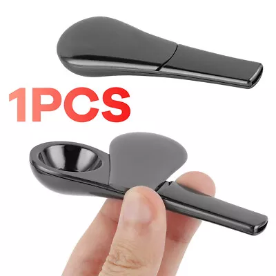 Portable Magnetic Metal Spoon Smoking Pipe Black With Gift Box- FAST SHIP CN • $7.31