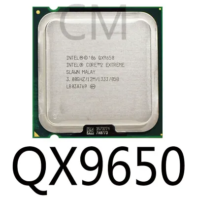 Intel Core Q6700 QX6700 QX6800 QX6850 QX9650 CPU Processor • $23