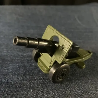 Vintage 1977 Matchbox Lesney #32 Military Field Gun Very Nice Condition • $9.99