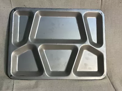 Mess Tray Stainless Metal US Military Serving Tray Lunch Dinner Plate Arico 5102 • $25