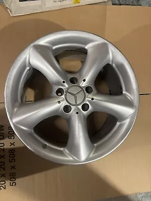 1 MERCEDES C CLASS ADHARAZ W209 W203 17  ALLOY WHEEL REAR A2094010602 8.5j Et30 • $93.34