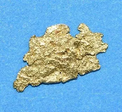 Alaskan-Yukon BC Gold Rush Natural Gold Nugget 0.12 Grams Genuine • $14.49